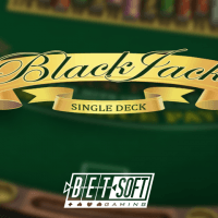 Single Deck Blackjack by Betsoft
